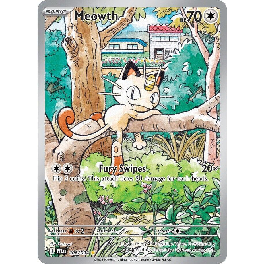 PKM [ME02-PFL-106 IR] Meowth