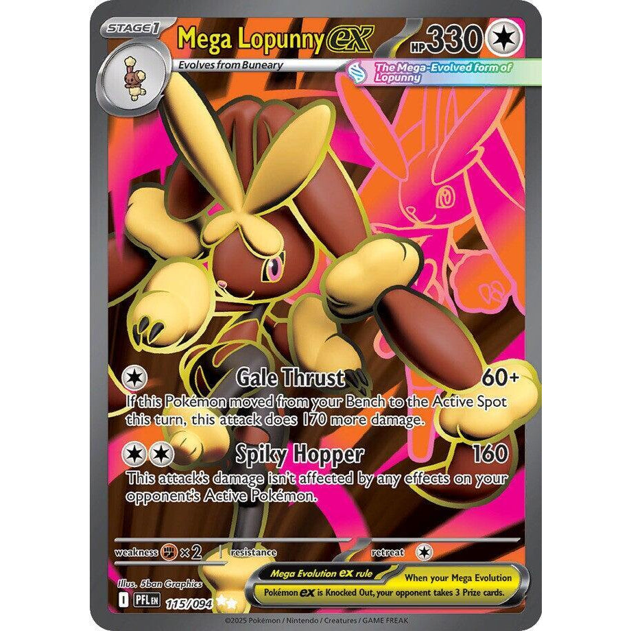 PKM [ME02-PFL-115 UR] Mega Lopunny ex - 115/094