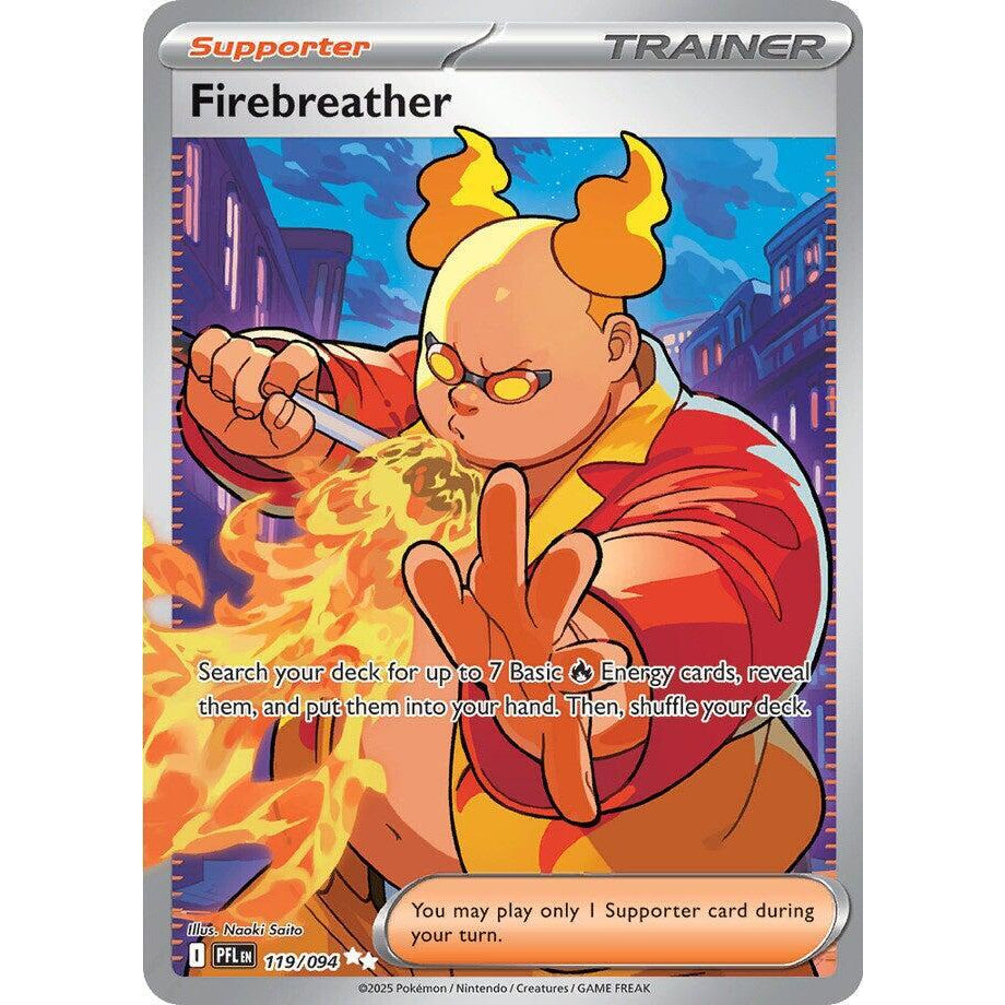 PKM [ME02-PFL-119 UR] Firebreather - 119/094
