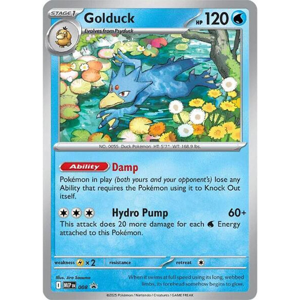 PKM [MEP-008 P] Golduck
