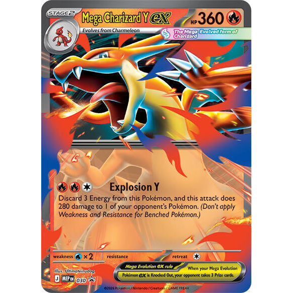 PKM [MEP-030 P] Mega Charizard Y ex