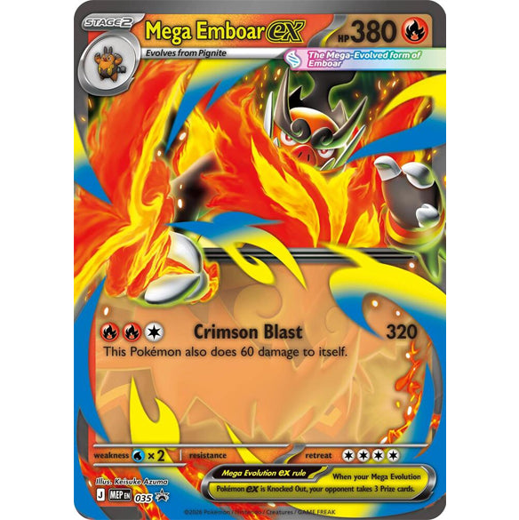 PKM [MEP-035 P] Mega Emboar ex