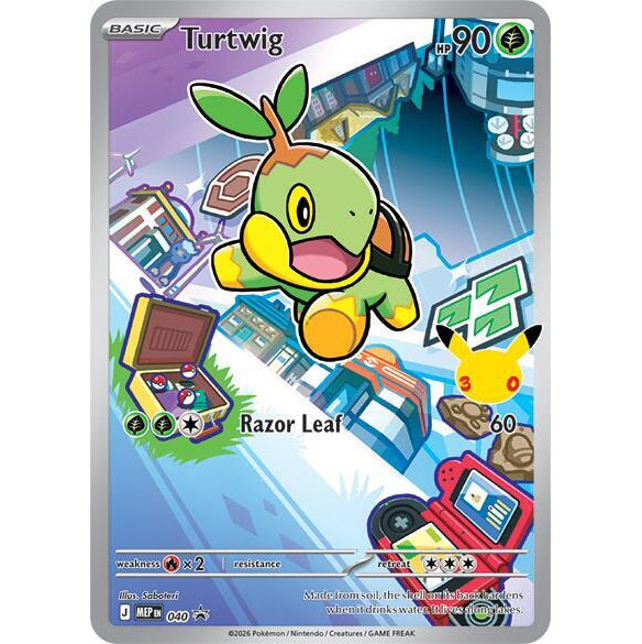 PKM [MEP-040 P] Turtwig