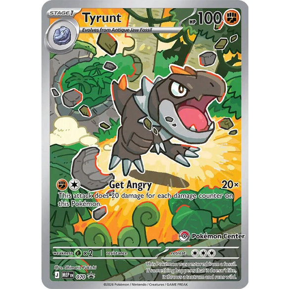 PKM [MEP-070 P] Tyrunt (Pokemon Center Exclusive)