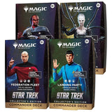 MTG - Star Trek - Collector's Commander Deck (Set of 4) (PRE-ORDER NOV. 13)