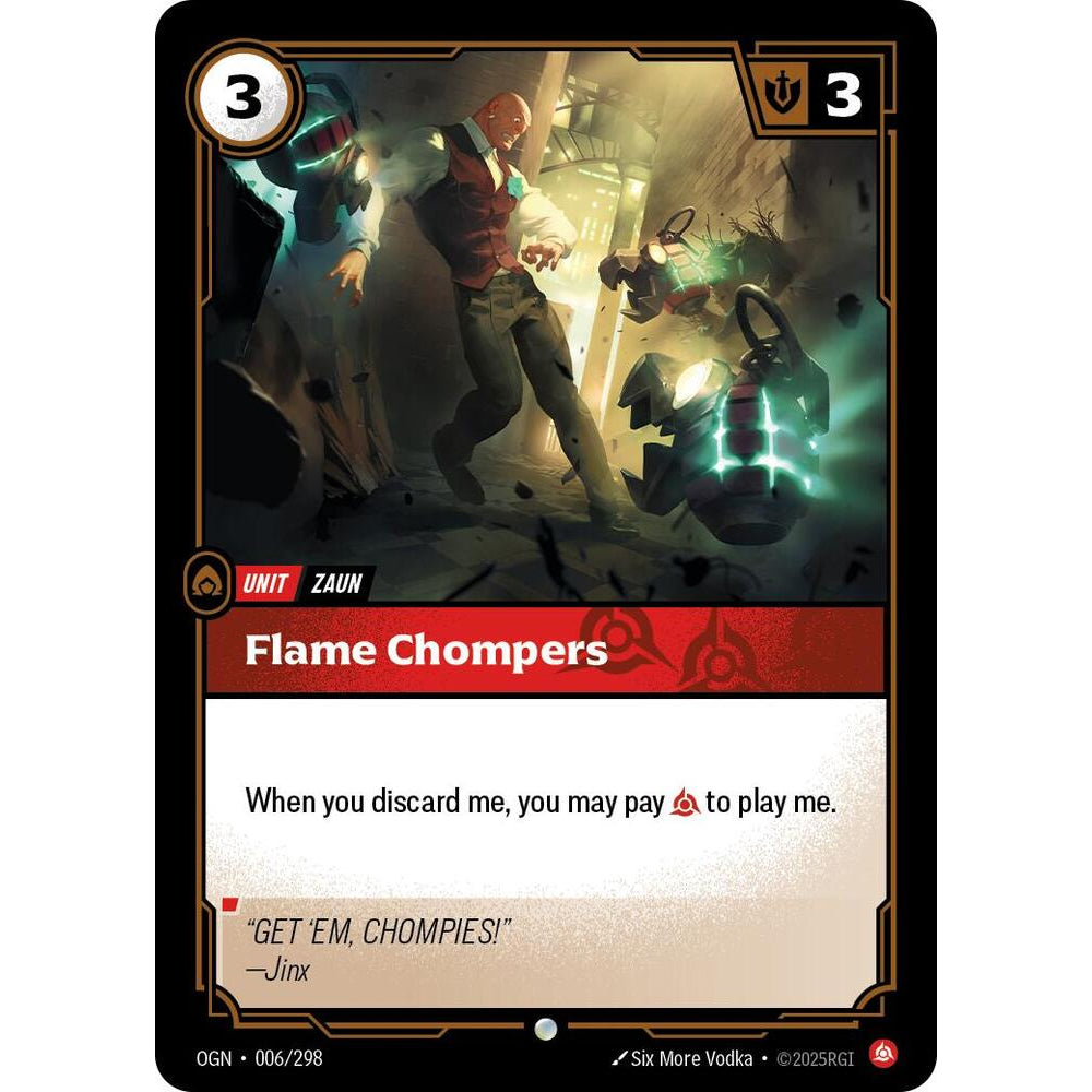 RFB [RFB01-OGN-006 C] Flame Chompers