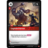 RFB [RFB01-OGN-015 U] Captain Farron