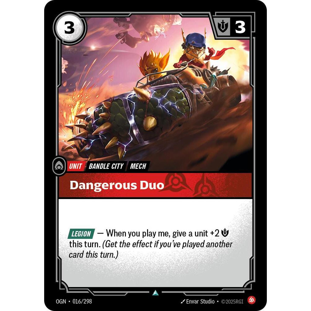 RFB [RFB01-OGN-016 U] Dangerous Duo