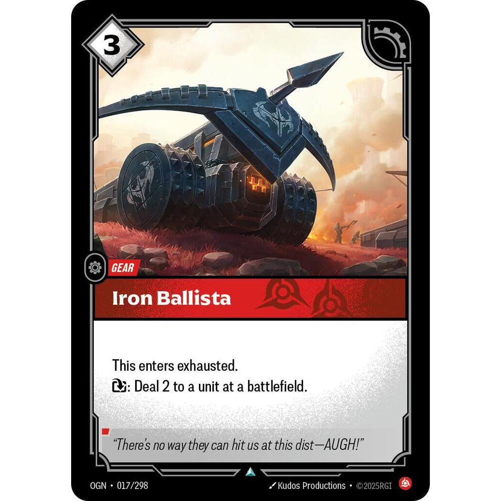 RFB [RFB01-OGN-017 U] Iron Ballista