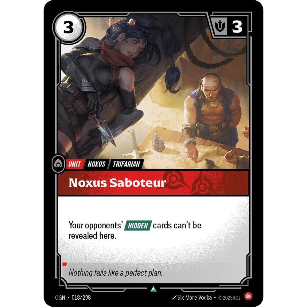 RFB [RFB01-OGN-018 U] Noxus Saboteur