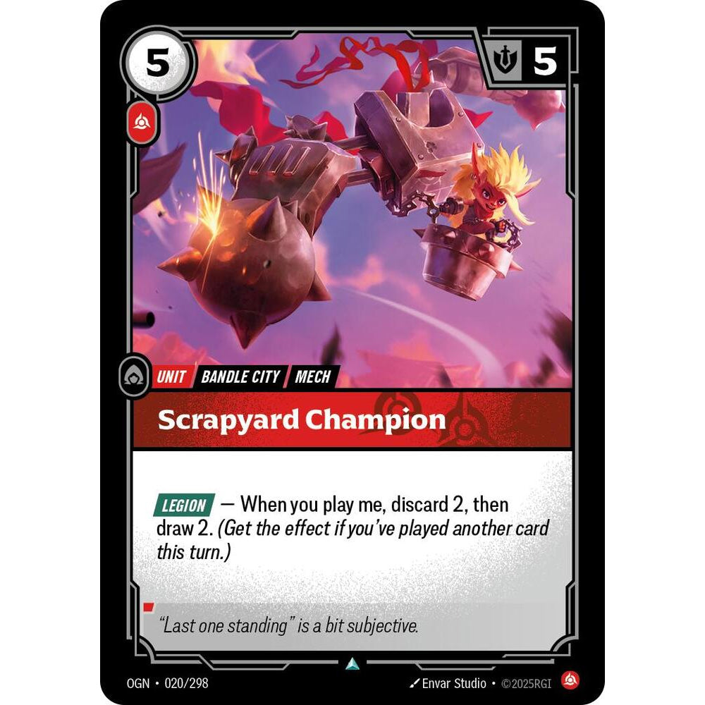 RFB [RFB01-OGN-020 U] Scrapyard Champion