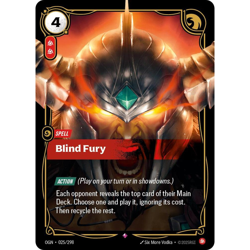 RFB [RFB01-OGN-025 R] Blind Fury