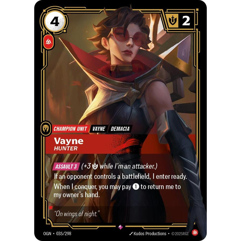 RFB [RFB01-OGN-035 R] Vayne - Hunter
