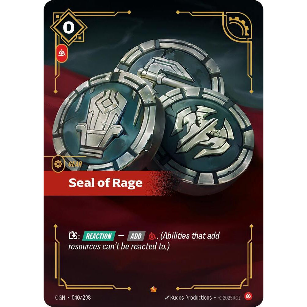 RFB [RFB01-OGN-040 E] Seal of Rage