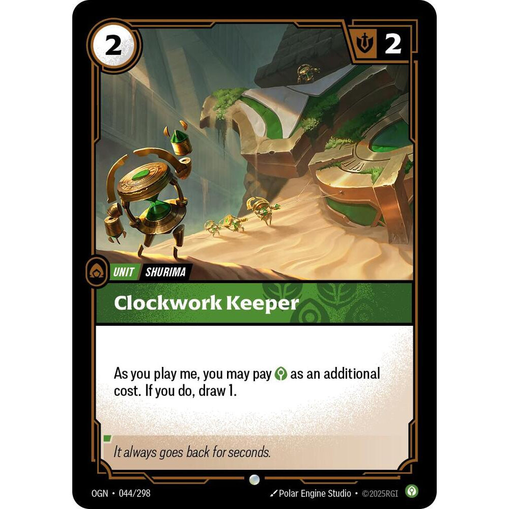 RFB [RFB01-OGN-044 C] Clockwork Keeper