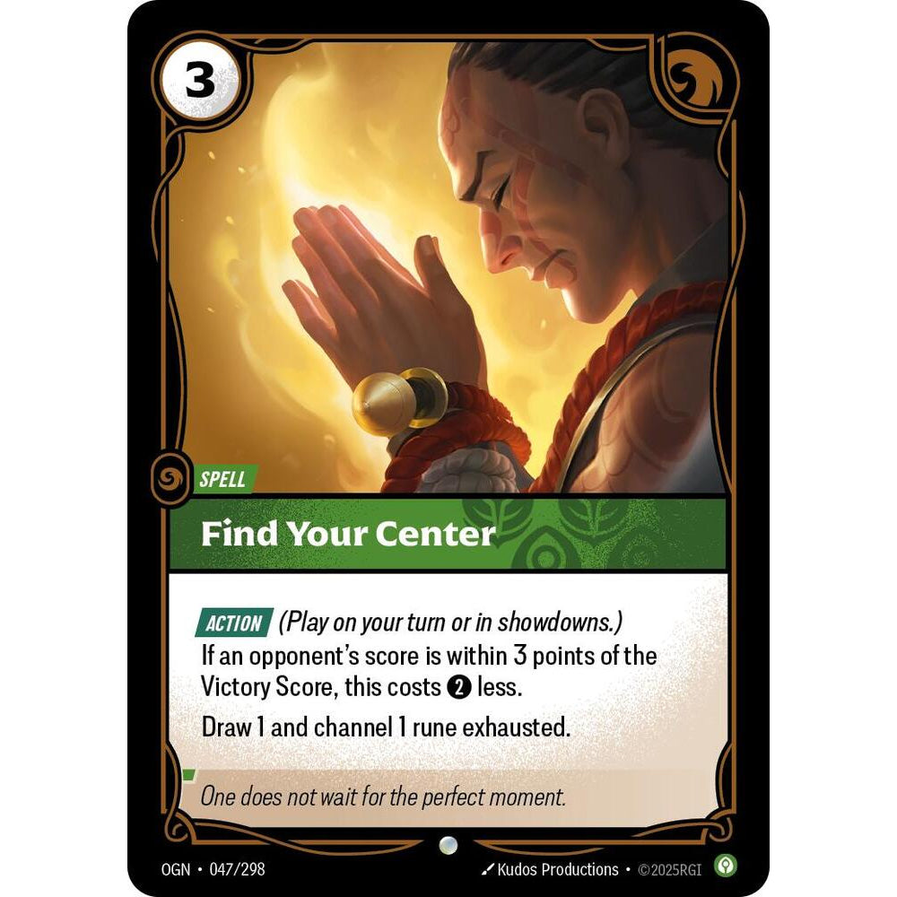 RFB [RFB01-OGN-047 C] Find Your Center