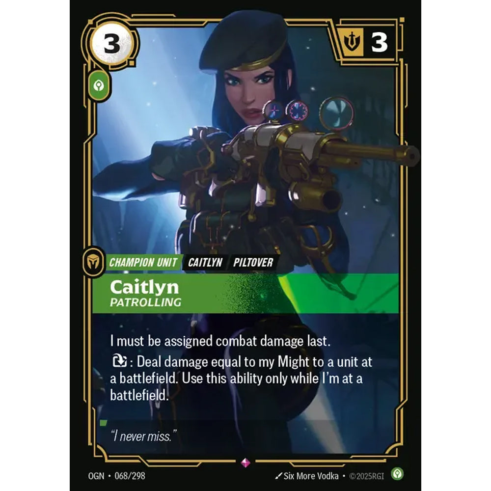 RFB [RFB01-OGN-068 R] Caitlyn - Patrolling