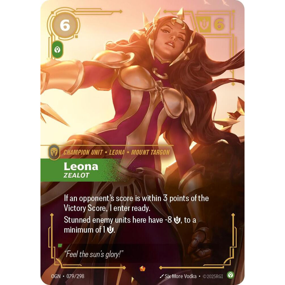 RFB [RFB01-OGN-079 E] Leona - Zealot