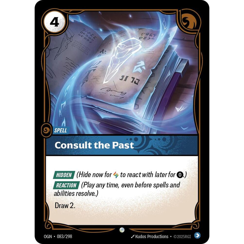 RFB [RFB01-OGN-083 C] Consult the Past