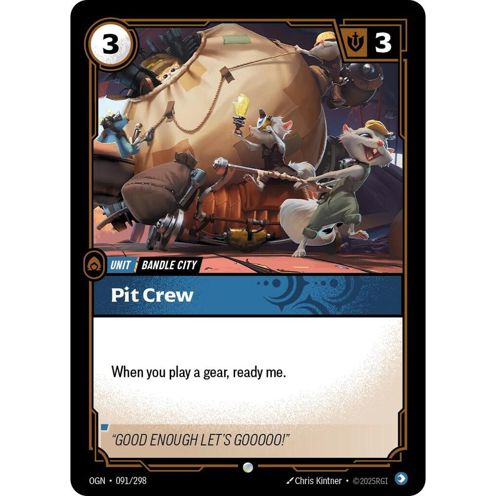 RFB [RFB01-OGN-091 C] Pit Crew