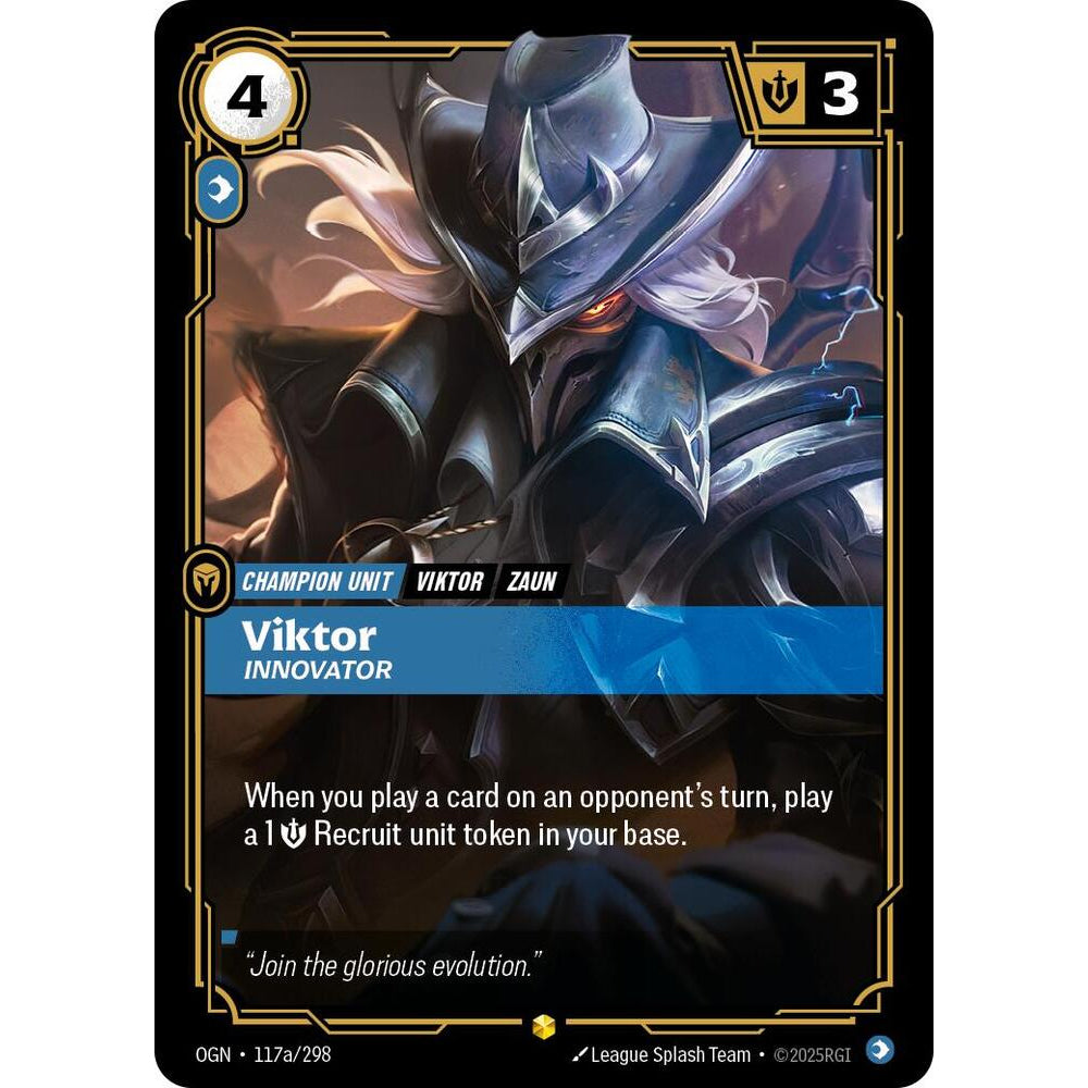 RFB [RFB01-OGN-117a AA] Viktor - Innovator (Alternate Art)