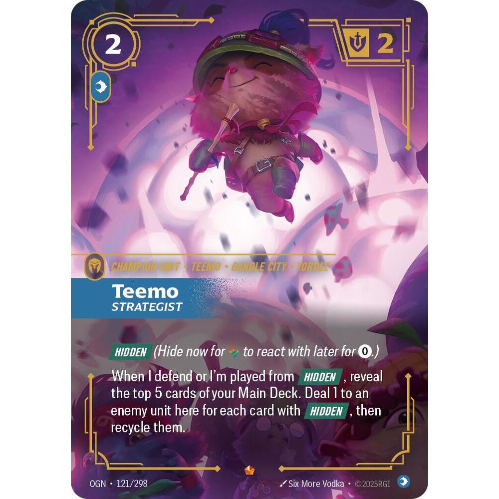 RFB [RFB01-OGN-121 E] Teemo - Strategist