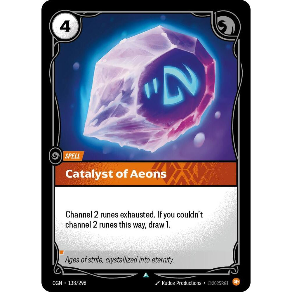 RFB [RFB01-OGN-138 U] Catalyst of Aeons