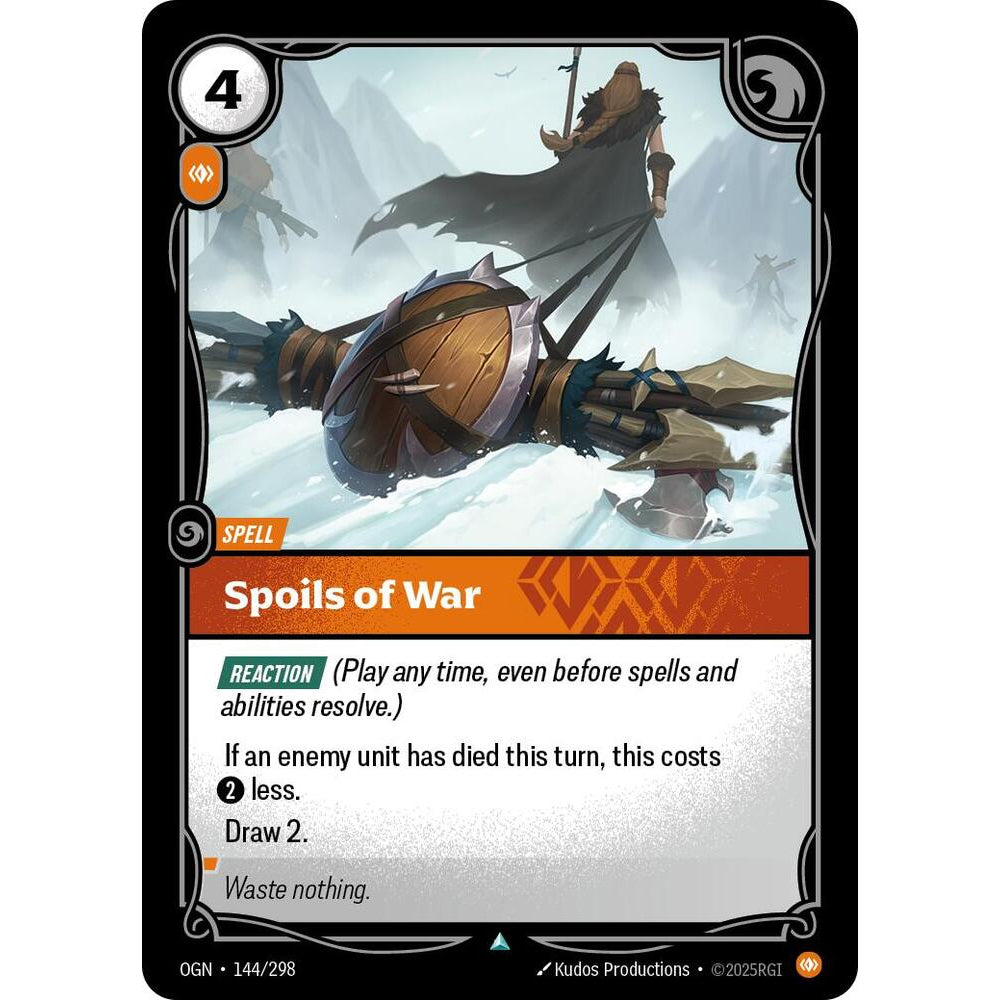 RFB [RFB01-OGN-144 U] Spoils of War