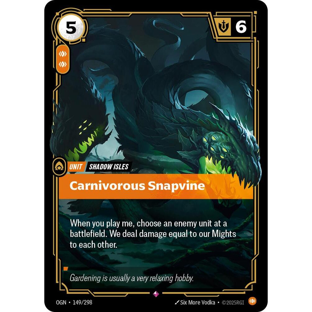 RFB [RFB01-OGN-149 R] Carnivorous Snapvine