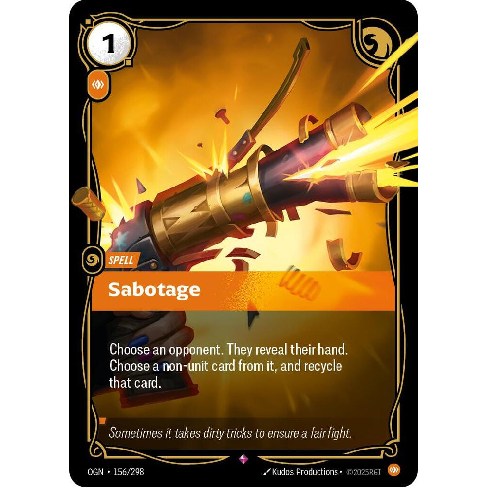 RFB [RFB01-OGN-156 R] Sabotage