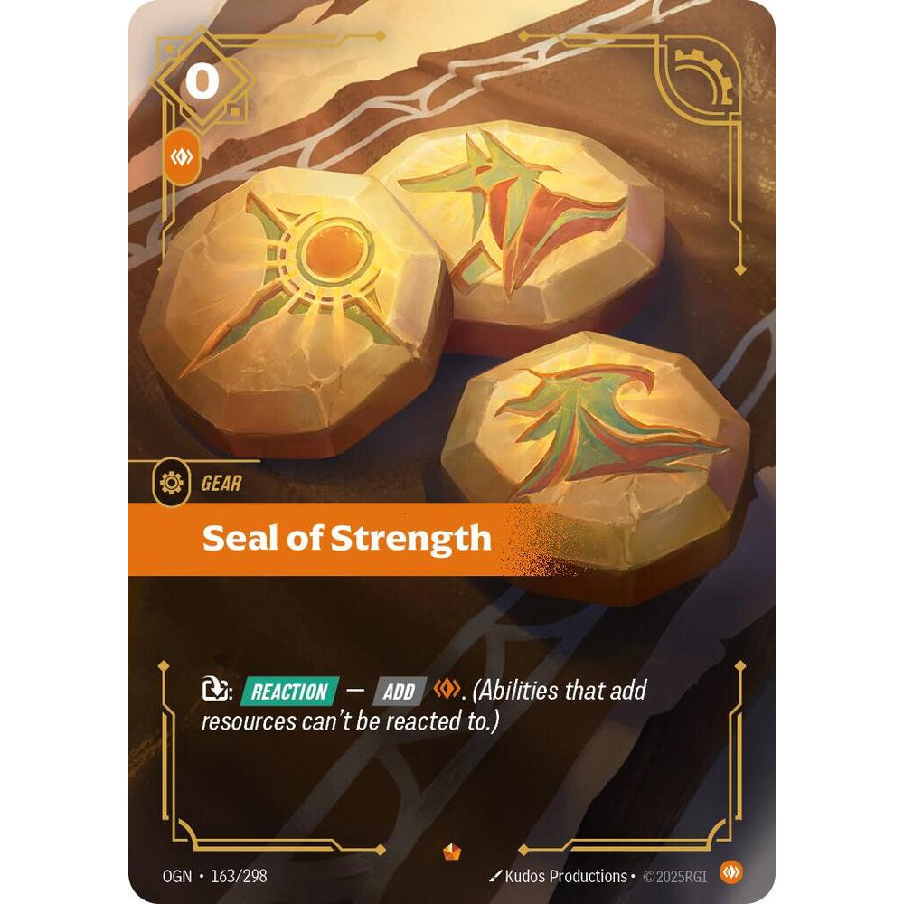 RFB [RFB01-OGN-163 E] Seal of Strength