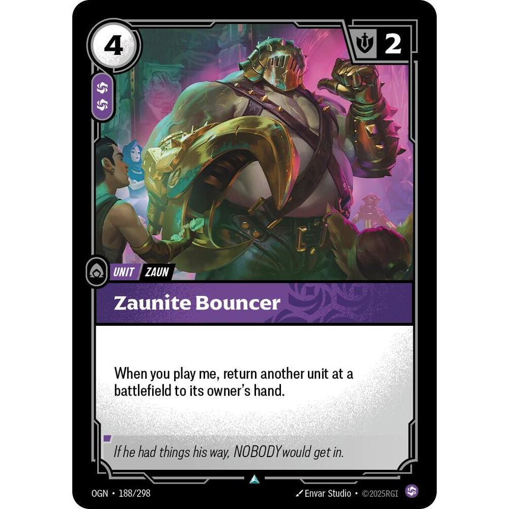 RFB [RFB01-OGN-188 U] Zaunite Bouncer