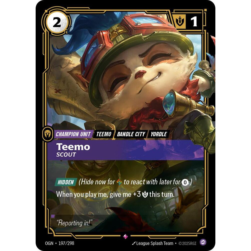 RFB [RFB01-OGN-197 R] Teemo - Scout