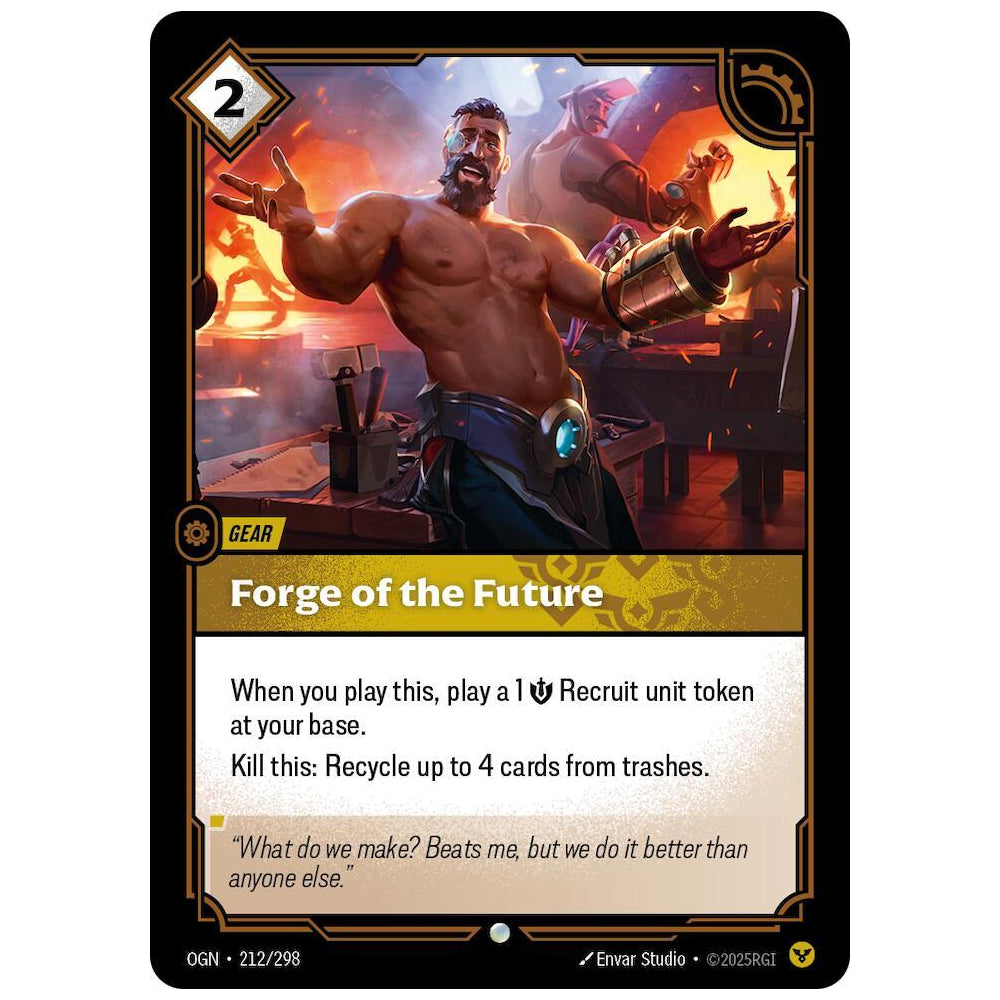 RFB [RFB01-OGN-212 C] Forge of the Future