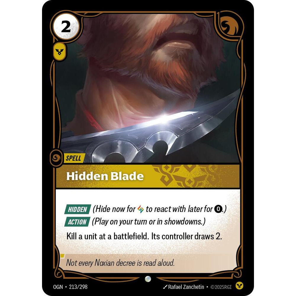 RFB [RFB01-OGN-213 C] Hidden Blade