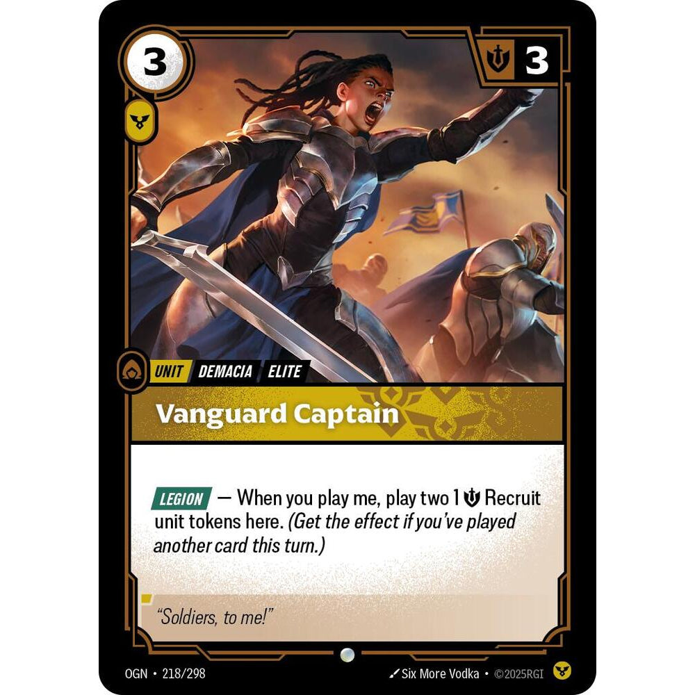 RFB [RFB01-OGN-218 C] Vanguard Captain