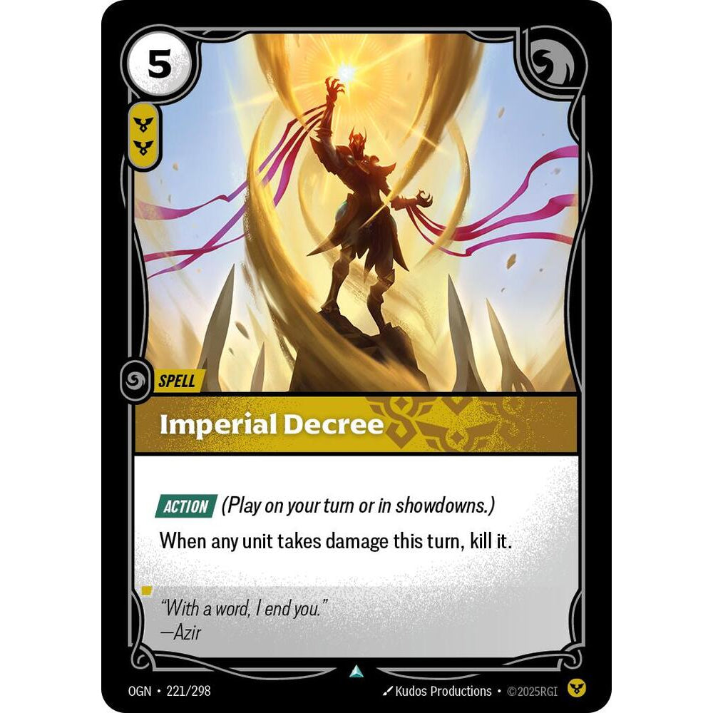 RFB [RFB01-OGN-221 U] Imperial Decree