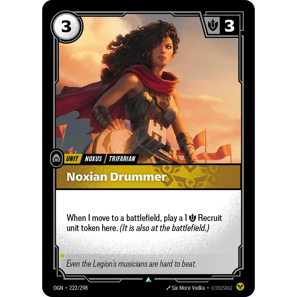 RFB [RFB01-OGN-222 U] Noxian Drummer