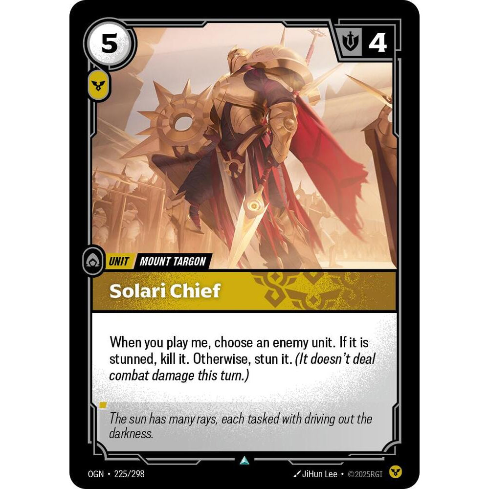 RFB [RFB01-OGN-225 U] Solari Chief