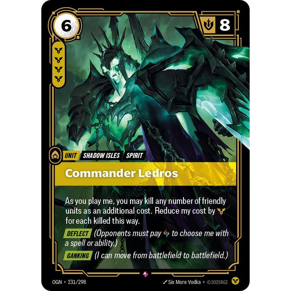 RFB [RFB01-OGN-231 R] Commander Ledros