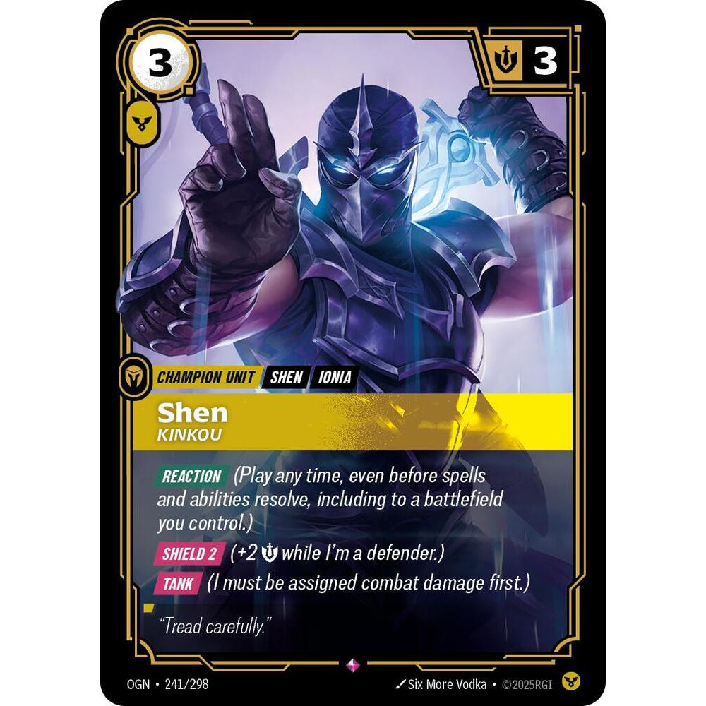 RFB [RFB01-OGN-241 R] Shen - Kinkou