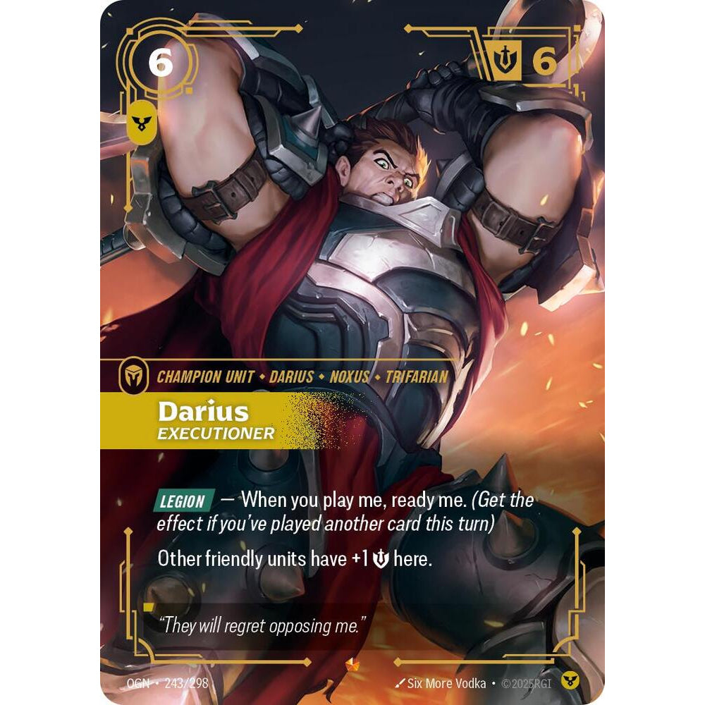 RFB [RFB01-OGN-243 E] Darius - Executioner