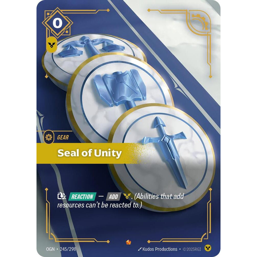 RFB [RFB01-OGN-245 E] Seal of Unity