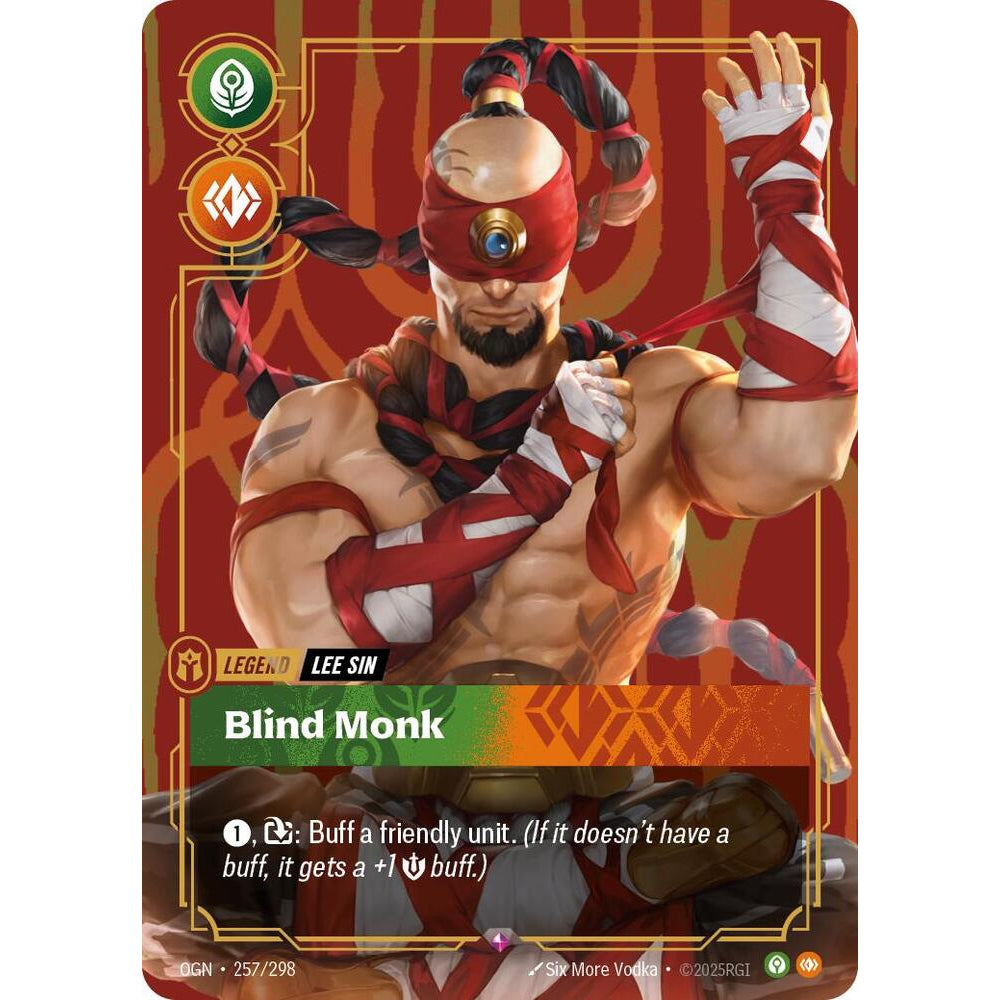 RFB [RFB01-OGN-257 R] Lee Sin - Blind Monk