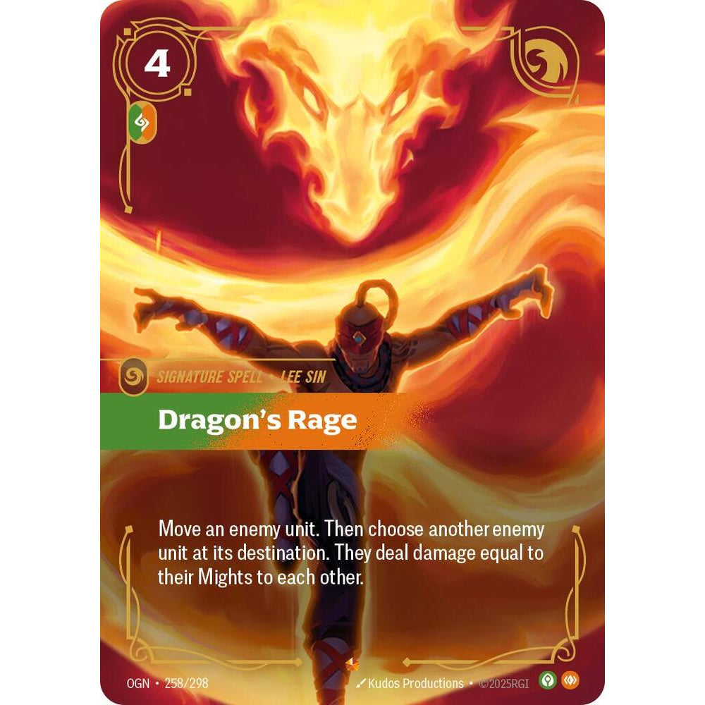 RFB [RFB01-OGN-258 E] Dragon's Rage