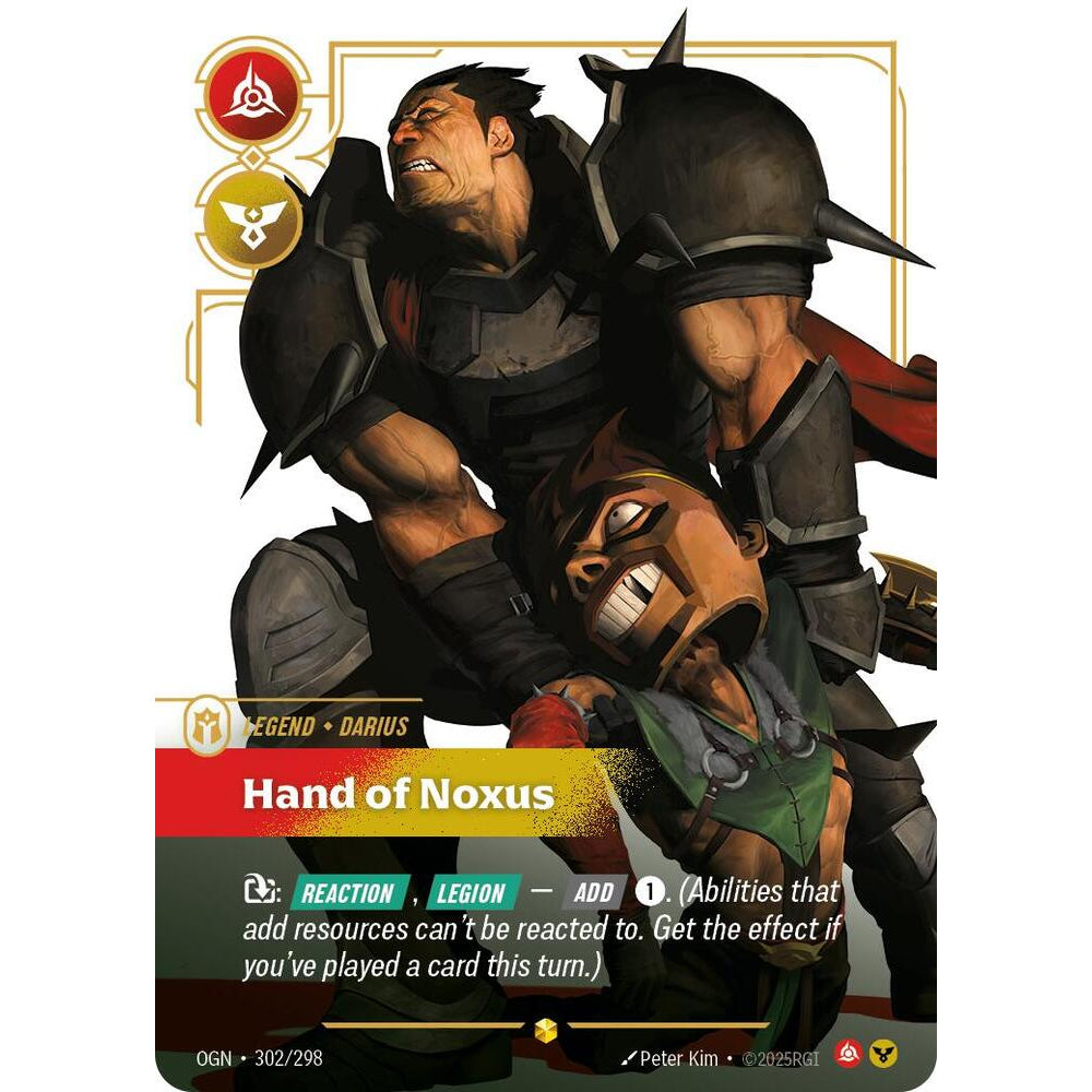 RFB [RFB01-OGN-302 ON] Darius - Hand of Noxus (Overnumbered)