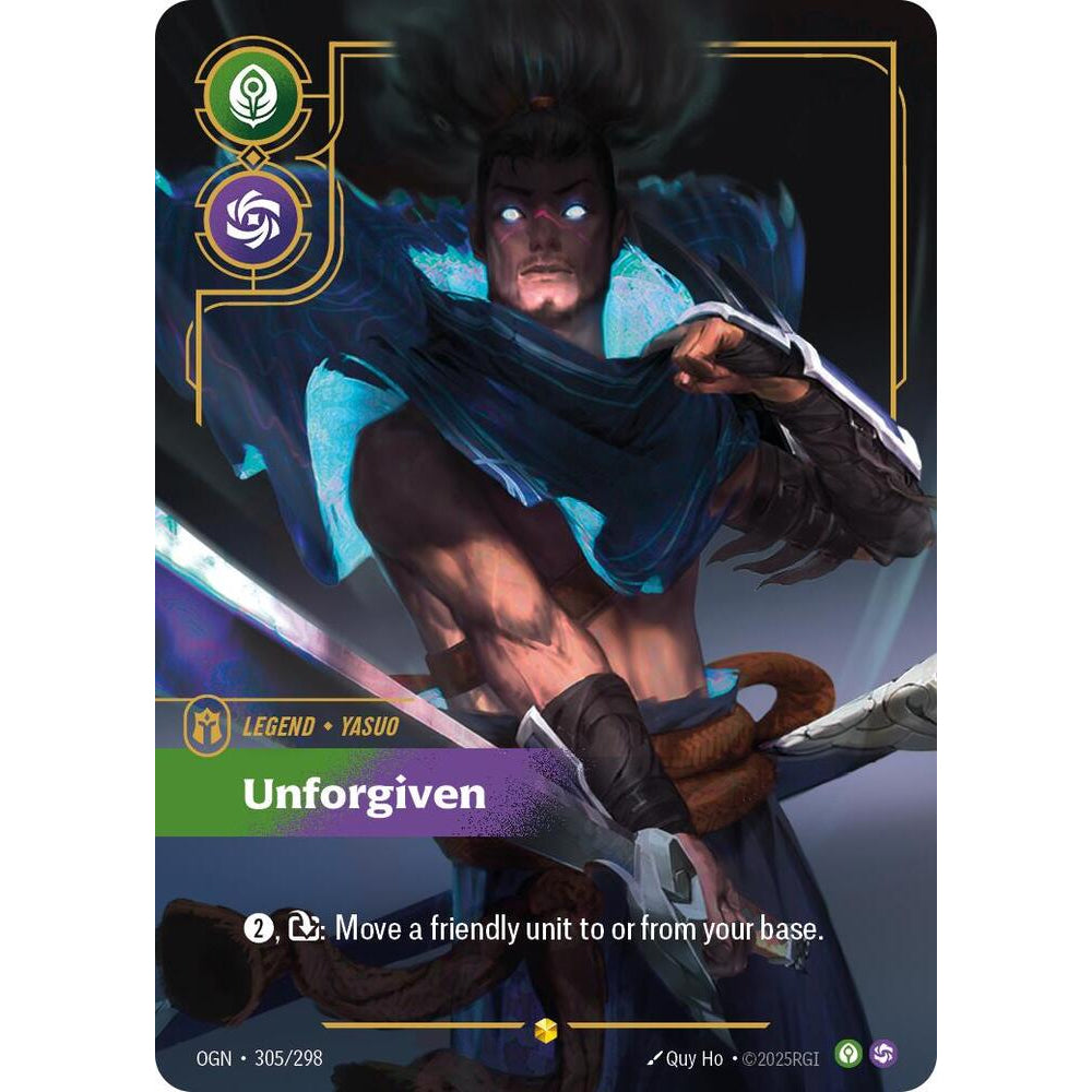 RFB [RFB01-OGN-305 ON] Yasuo - Unforgiven (Overnumbered)