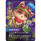 RFB [RFB01-OGN-307* AAS] Teemo - Swift Scout (Alternate Art + Signature)