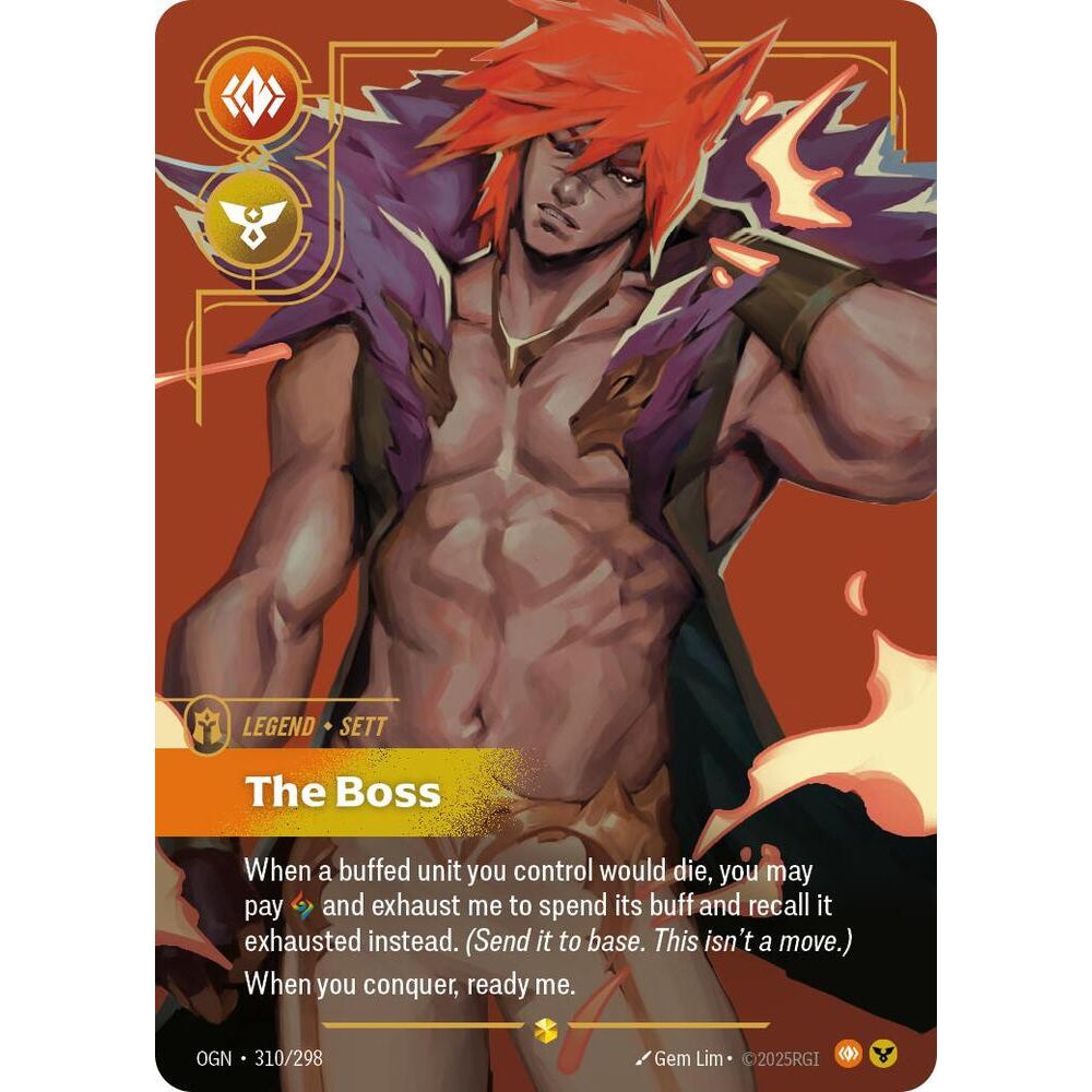 RFB [RFB01-OGN-310 ON] Sett - The Boss (Overnumbered)