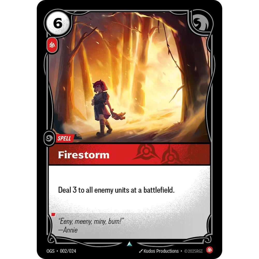 RFB [RFB01-OGS-002 U] Firestorm